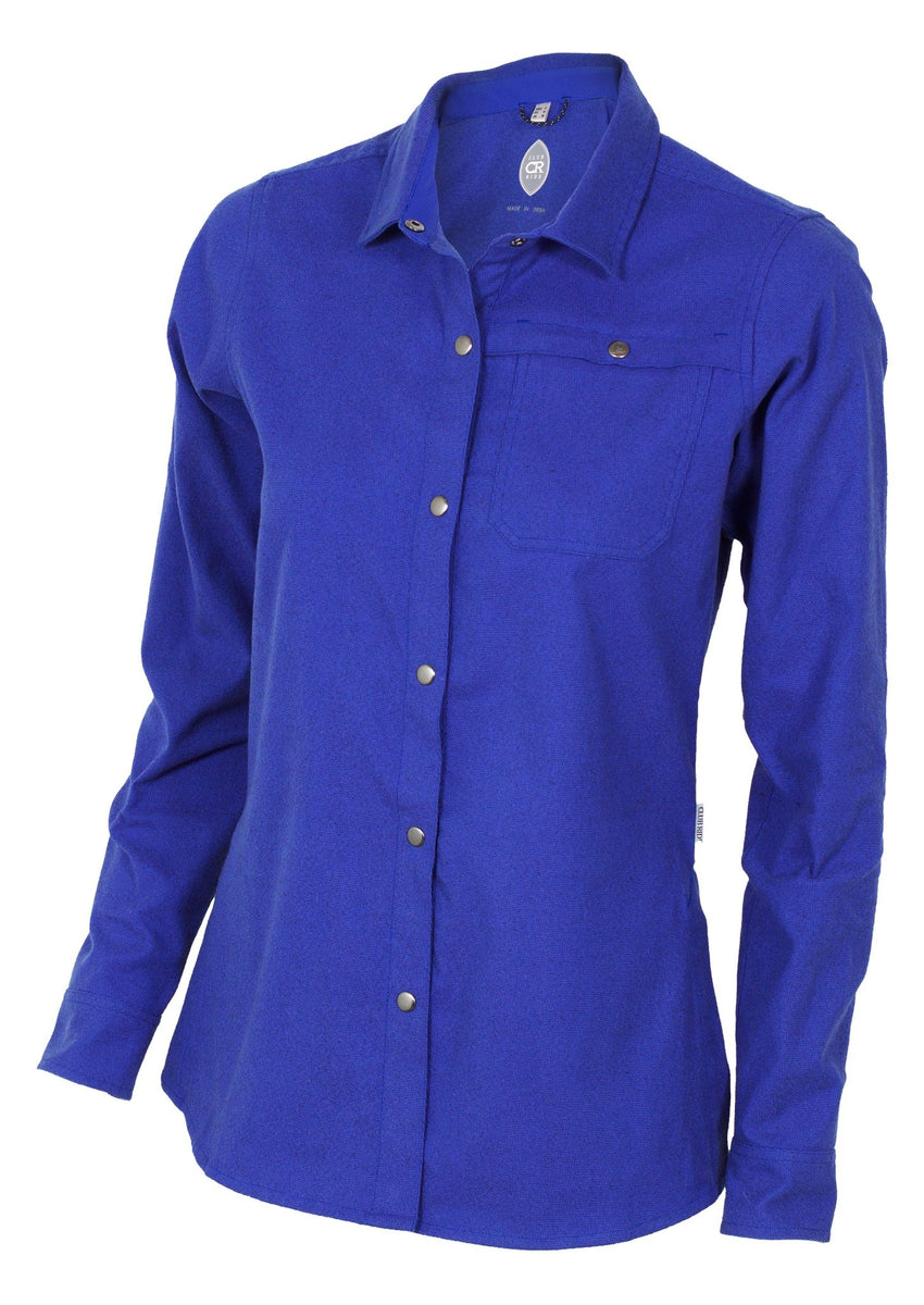 royal blue flannel womens