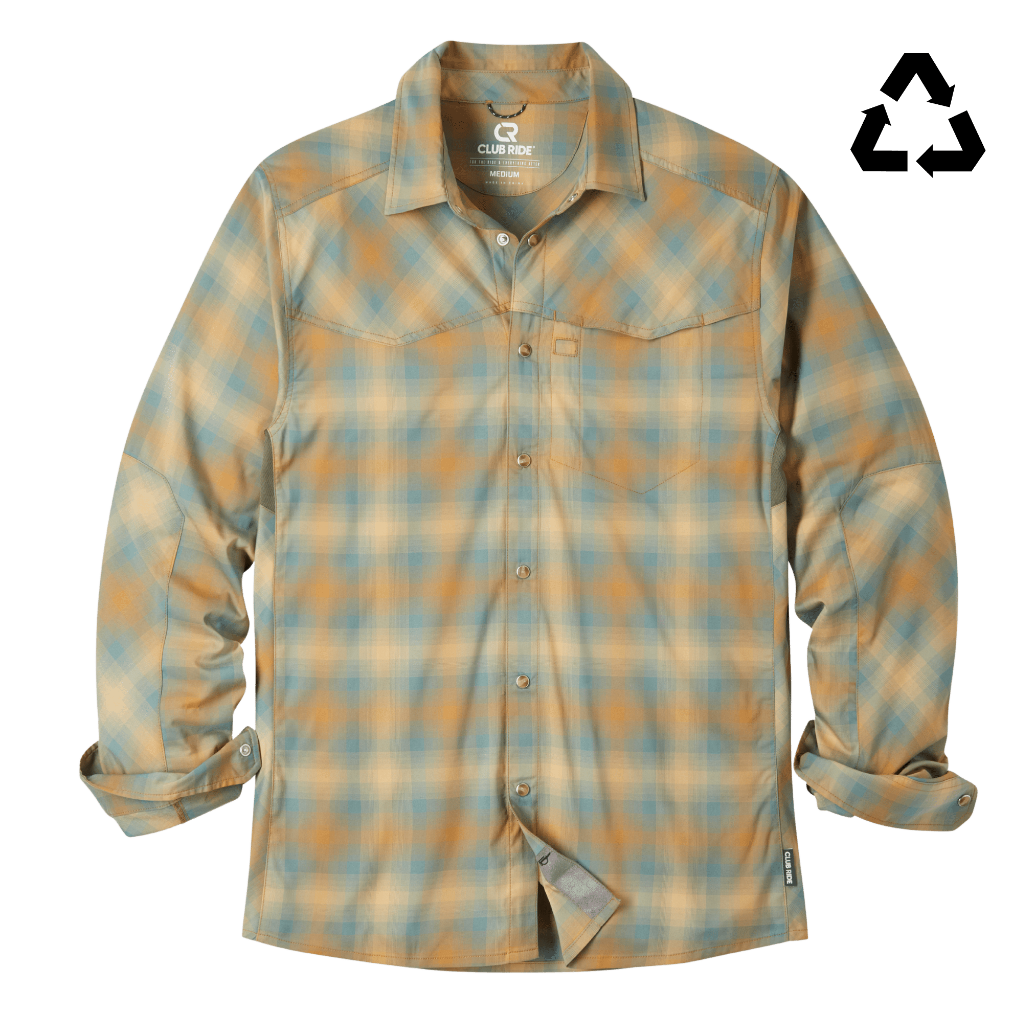 Men's Go Long Western Ride Shirt - Club Ride Apparel