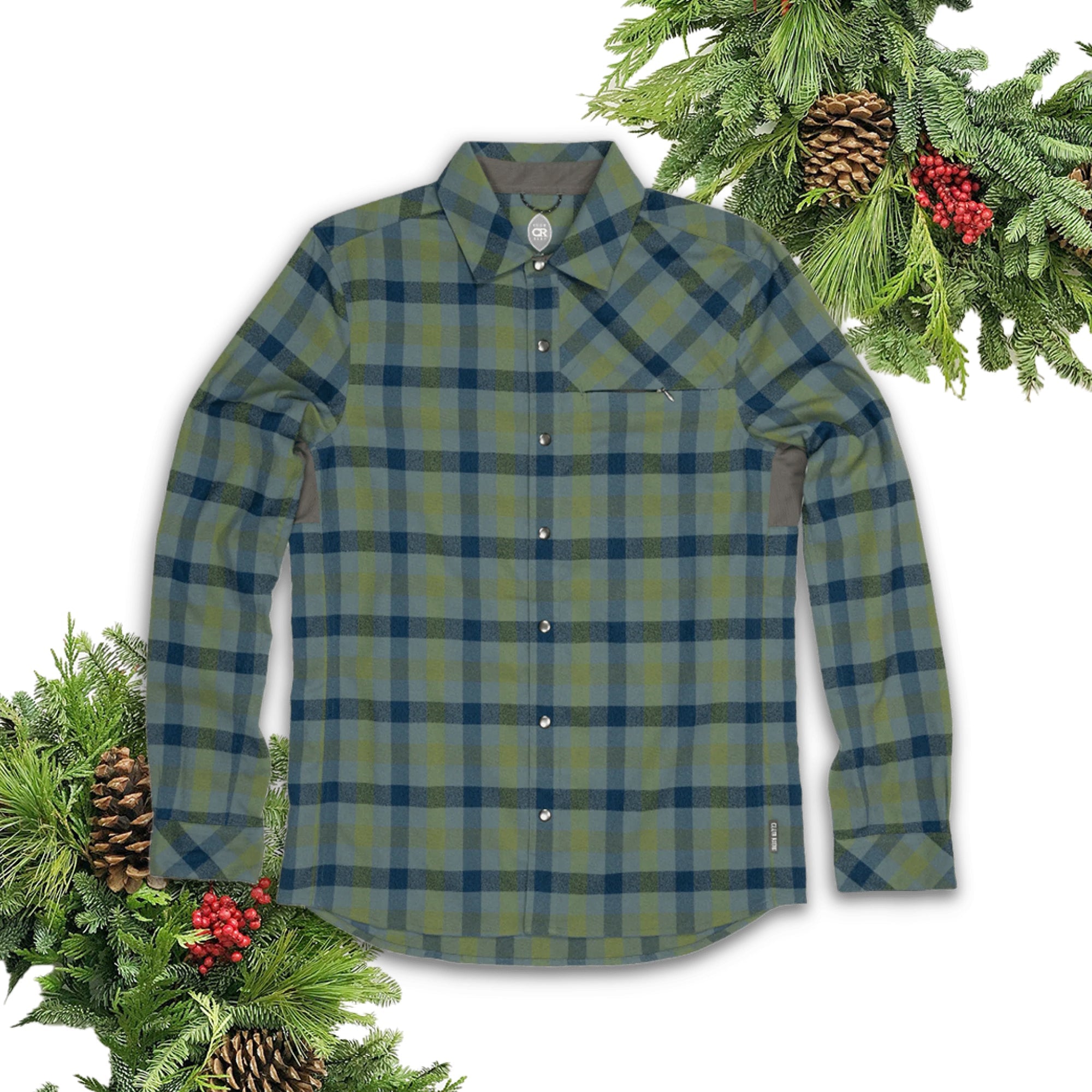 Men's Shaka Brushed Stretch Riding Flannel - Club Ride Apparel