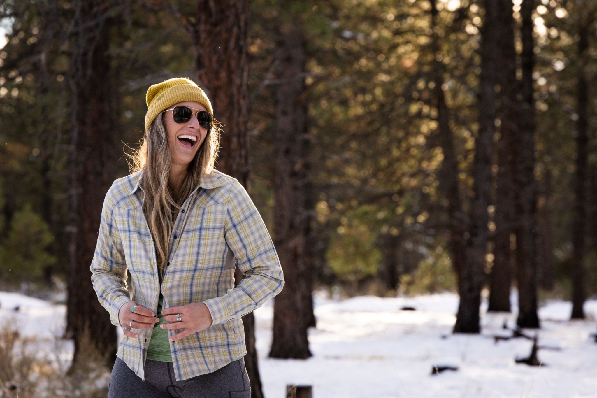 Women's Liv'n Keep Warm Riding Flannel - Club Ride Apparel